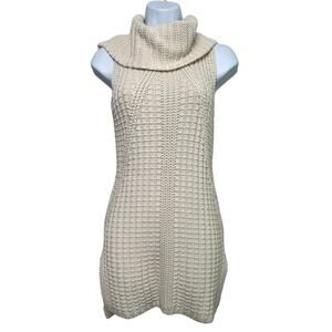 Banana Republic Cable Knit Sleeveless Sweater Tunic/Small